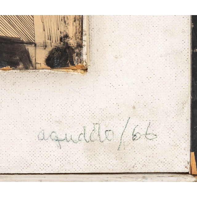 White Agudelo Abstract Composition Assemblage, 1966 For Sale - Image 8 of 9