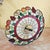 Vintage Tiffany-Style Fruit Stained Glass Hanging Pendant Shade For Sale - Image 16 of 18
