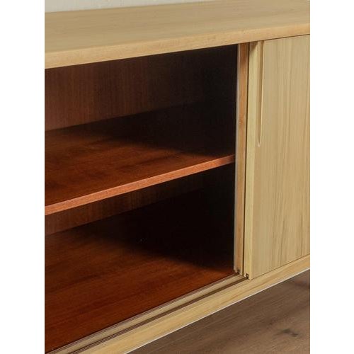 Wood Vintage Beige Wooden Sideboard, 1950s For Sale - Image 7 of 9