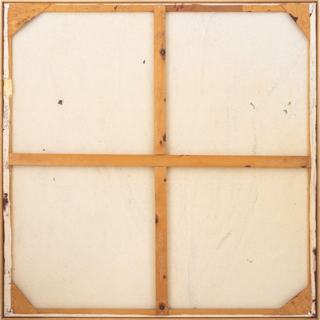 Jack Roth "Thesis Xviii" Acrylic on Canvas, 1981 For Sale - Image 9 of 15