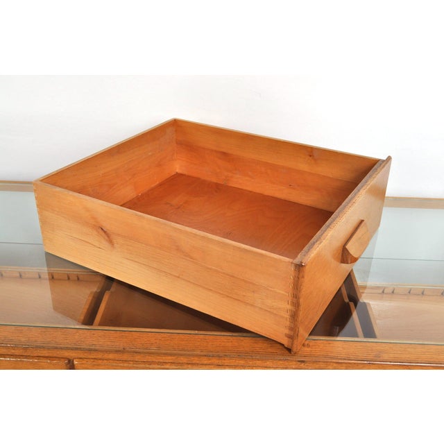 Vintage Shop Display Cabinet in Oak, 1930s For Sale - Image 18 of 18