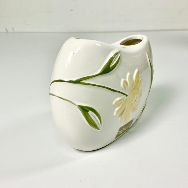 2019 Contemporary Art Nouveau Boho Chic Crosscill Penelope Ceramic Toothbrush Holder. For Sale - Image 12 of 12