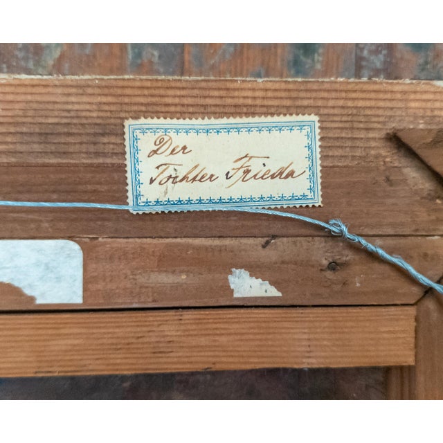 19th Century Grand Tour Old Master Landscape Oil on Copper Painting of Cows and Sheep With Shepherd For Sale - Image 17 of 18