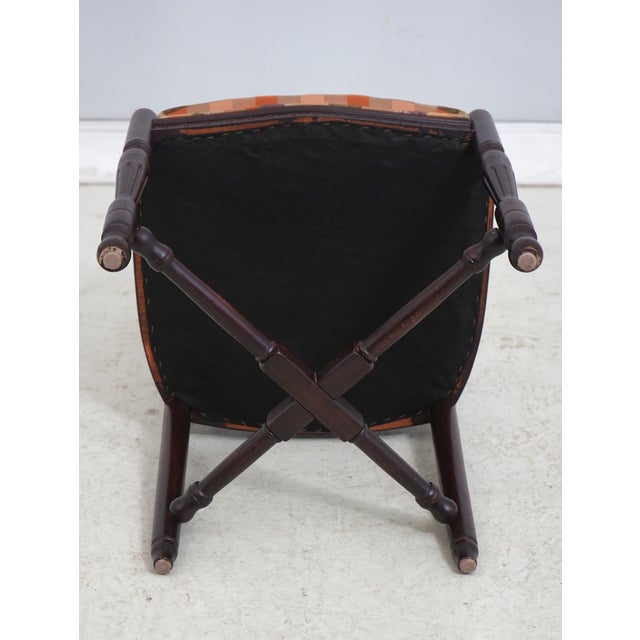 Set of 6 Country French Style Wheat Back Dining Chairs For Sale - Image 18 of 18