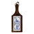Mid 20th Century Gustavian Boho Chic Delft Style Tile & Wood Trivet. For Sale