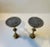 Scandinavian Functionalist Candlesticks in Brass, 1940s, Set of 2 For Sale - Image 6 of 7