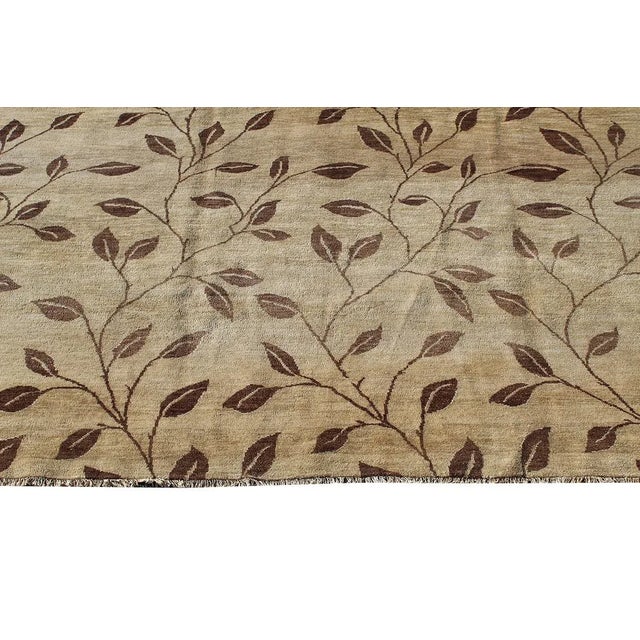 1970s 1970s Vintage Hand Made Rug 22830 For Sale - Image 5 of 7