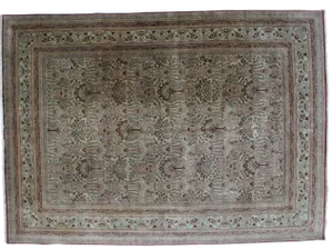 Early 21st Century Indo Tabriz Rug - 9'9" X 13'9"