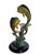 Coastal Vintage San Pacific International Double Dorado Bronze Large Sculpture For Sale - Image 3 of 7