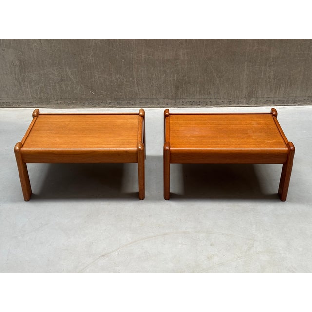 Mid-Century Modern Nightstands from Walter Knoll, Set of 2 For Sale - Image 5 of 7
