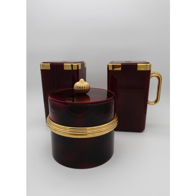 Mid-Century Modern Bottle Serving Set by Hans Turnwald Germany, 1970s, Set of 3 For Sale - Image 3 of 18