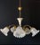 Vintage Ceramic and Glass Chandelier, 1960s For Sale - Image 11 of 18