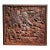 Fascinated Large Antique Colonial India Hand Carved Wood Plaque Anglo-Indian Elephant Tiger Safari Wall Panel British Raj Art Home Decor For Sale