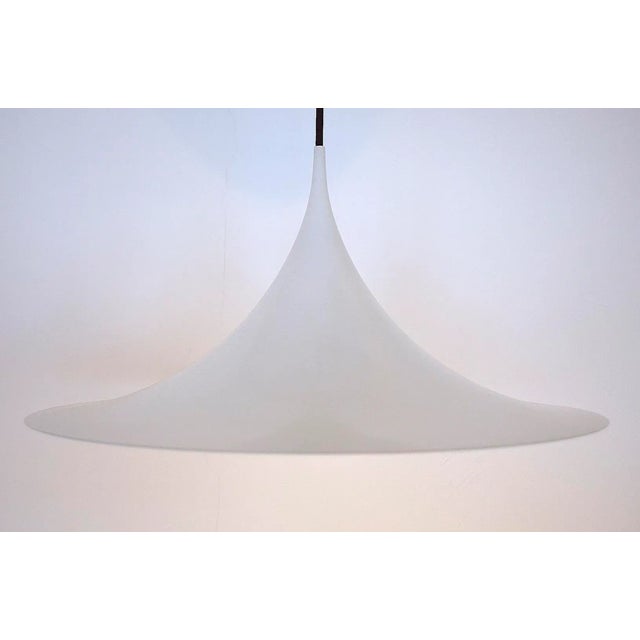 Fog & Mørup Mid-Century Semi Ceiling Lamp by Claus Bondenderup & Torsten Thorup for Fog & Morup For Sale - Image 4 of 6