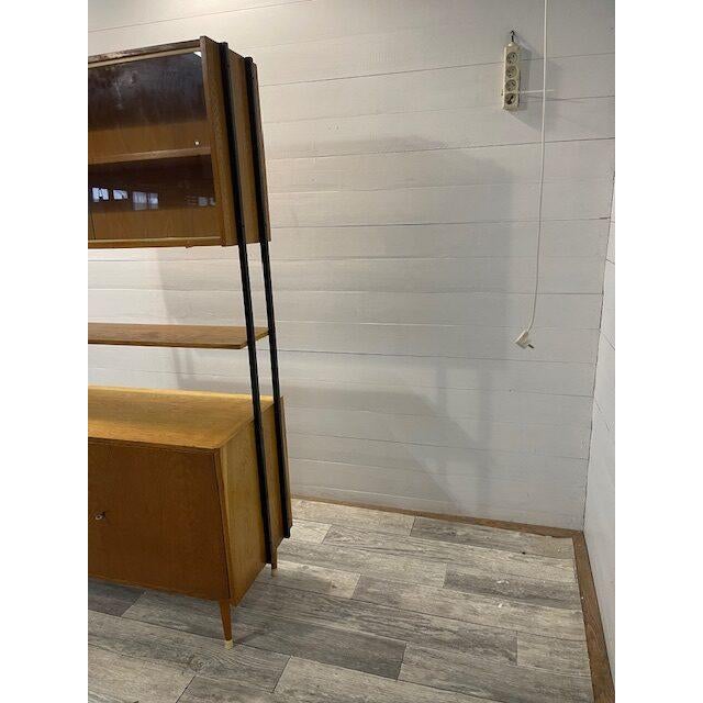 Vintage Monty Closet wit Upholstery by Zavody Bratislava For Sale - Image 3 of 6