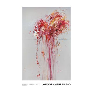 Cy Twombly Nine Discourses on Commodus Official Exhibition Poster For Sale