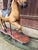 Antique Rocking Horse in Wood, 1940 For Sale - Image 14 of 18