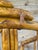 Wood Vintage Chinoiserie Regency Horseshoe Bamboo Rattan & Cane Side Chair For Sale - Image 7 of 12