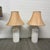 2010s Catalina Lighting Quilted Table Lamps, Pair For Sale - Image 5 of 12