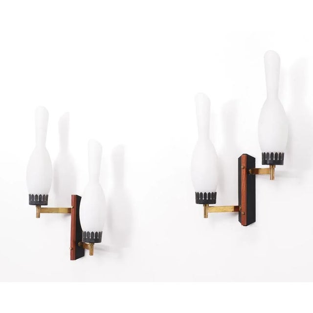 Italian Wall Lights, 1958, Set of 2 For Sale - Image 7 of 7