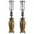 Chinese Style Kerosene Lamps with Birds, Set of 2 For Sale