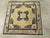Early 20th Century Galerie Shabab Collection Early 20th Century Handmade Chinese Ningxia Square Throw Rug For Sale - Image 5 of 7
