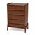 This timeless mid century walnut highboy chest of drawers .. This classic piece is built with solid materials and features...
