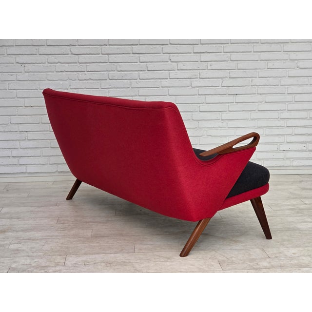 Danish 2-Seater Sofa from Ch. F. Brodersen, 1960s For Sale - Image 10 of 18
