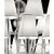 Glass Monumental Modern Transparent Murano Glass Chandelier For Sale - Image 7 of 7