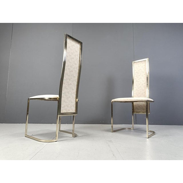Vintage Dining Chairs attributed to Belgochrom, 1970s, Set of 8 For Sale - Image 10 of 13