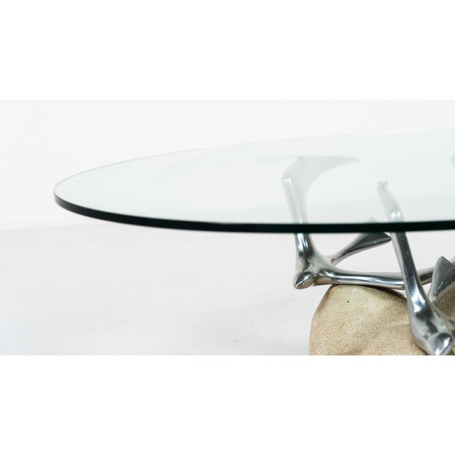 Mid-Century Modern Bird Coffee Table, 1970s For Sale - Image 8 of 12