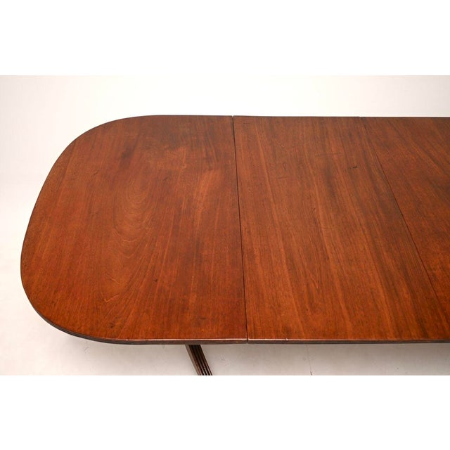 Antique Regency Extending Dining Table, 1900 For Sale - Image 6 of 9