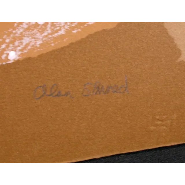 Large Alan Sinned Untitled Abstract Landscape Triptych Serigraph Artwork For Sale In Denver - Image 6 of 7