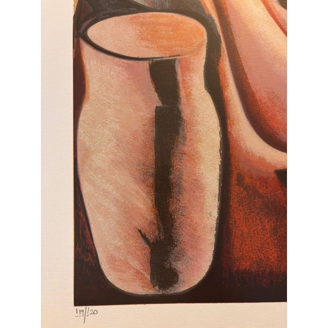 Di Cavalcanti Posthumous Limited Edition Serigraph – Serenata For Sale - Image 4 of 4