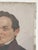Realism 1970s Male Portrait Oil Painting, Ukrainian Art (80-60) For Sale - Image 3 of 6