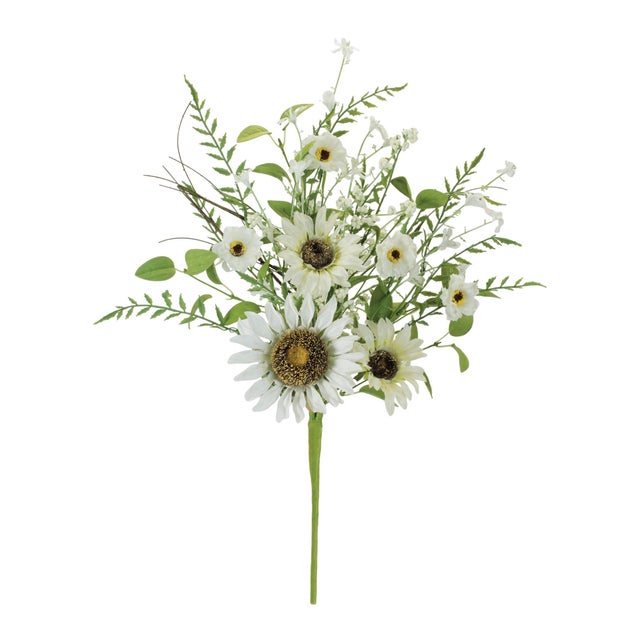 Bring cheerful countryside charm into your home with this Mixed Sunflower Bush, featuring a fresh blend of bright...