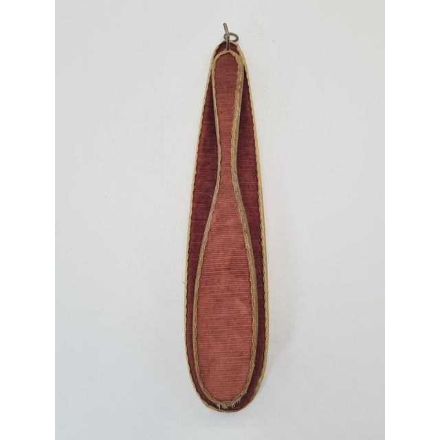 Vintage Clothes Brush in Upholstered Case, 1950s-1970s For Sale - Image 3 of 10