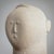 Modernist Male Bust, 1980s, Sandstone For Sale - Image 9 of 17