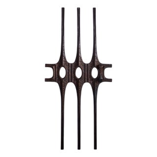 Large Brutalist Wall Sculpture, 1970s For Sale