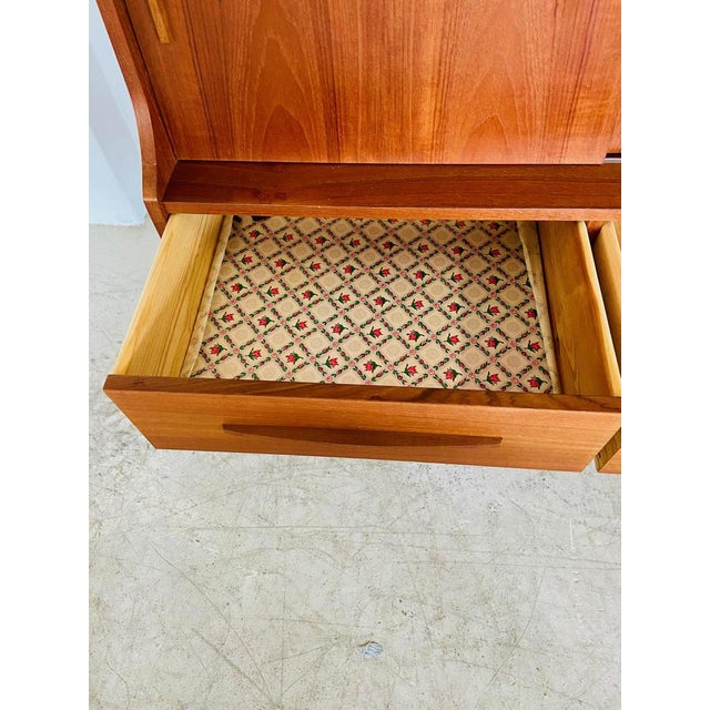 Mid-Century Danish Teak Bar Cabinet, 1960 For Sale - Image 11 of 18