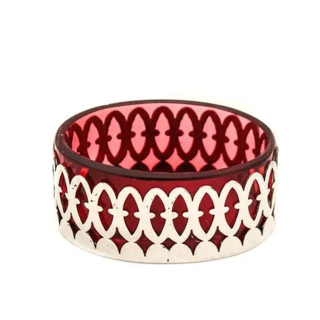 Art Deco 1920s Sterling Silver Art Deco Salt Cellars For Sale - Image 3 of 8