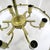 Brass & Smoked Glass Ceiling Lamp, 1970s For Sale - Image 6 of 8