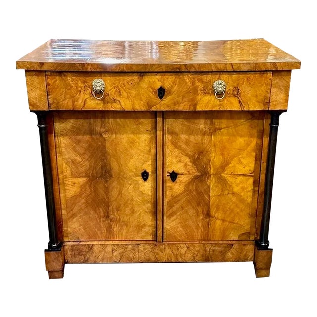 19th Century German Biedermeier Cabinet For Sale