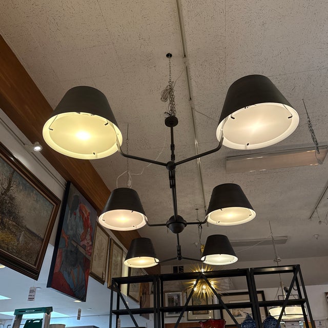 The Urban Electric Co. Chiltern Chandelier For Sale In San Francisco - Image 6 of 14