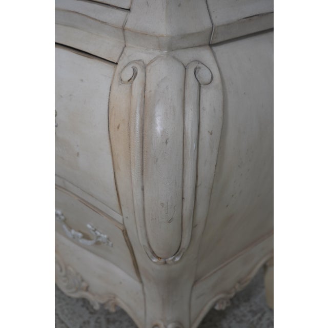 Marble Top Italian Style Commode Chest For Sale - Image 9 of 17