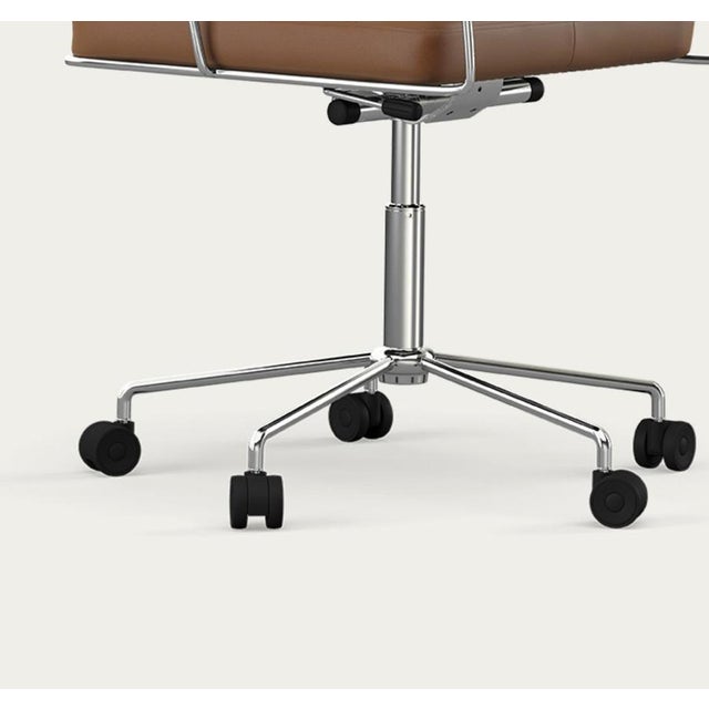 One Collection Time Chair in Chrome and Upholstery from Henrik Tengler For Sale - Image 4 of 12