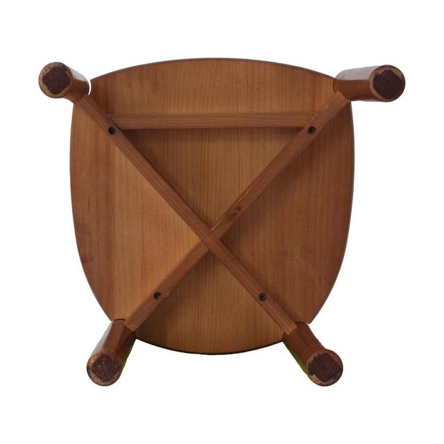 Brutalist Brutalist Pine Chairs, Spain, 1970s, Set of 6 For Sale - Image 3 of 11