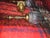 Vintage Brass Wall Candle Sconces With Etched Glass Torch, Set of Two