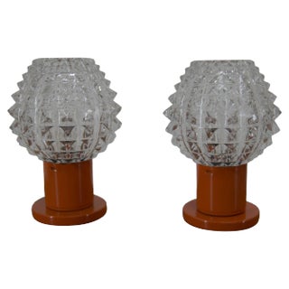 Table Lamps by Kamenicky Senov, 1970s, Set of 2 For Sale