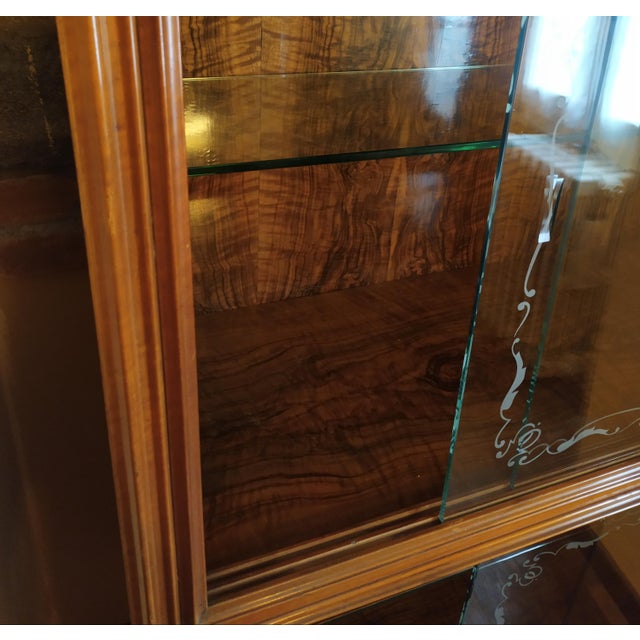 Art Decò Italian Showcase, 1940s For Sale - Image 6 of 7